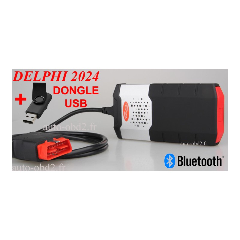 Delphi DS150e version modèle 2024 en français