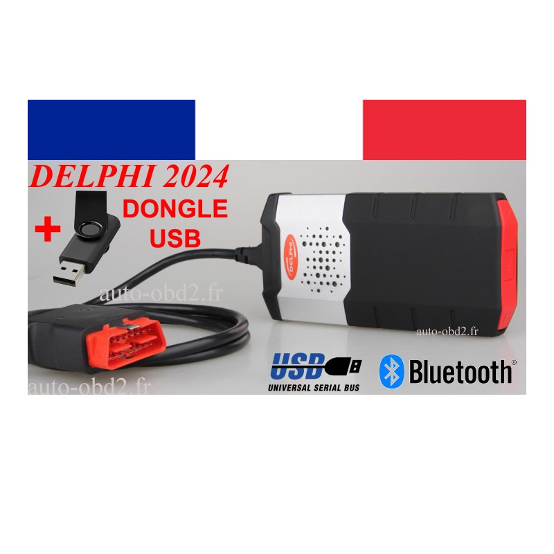 Delphi DS150e Pro version modèle 2024 en français